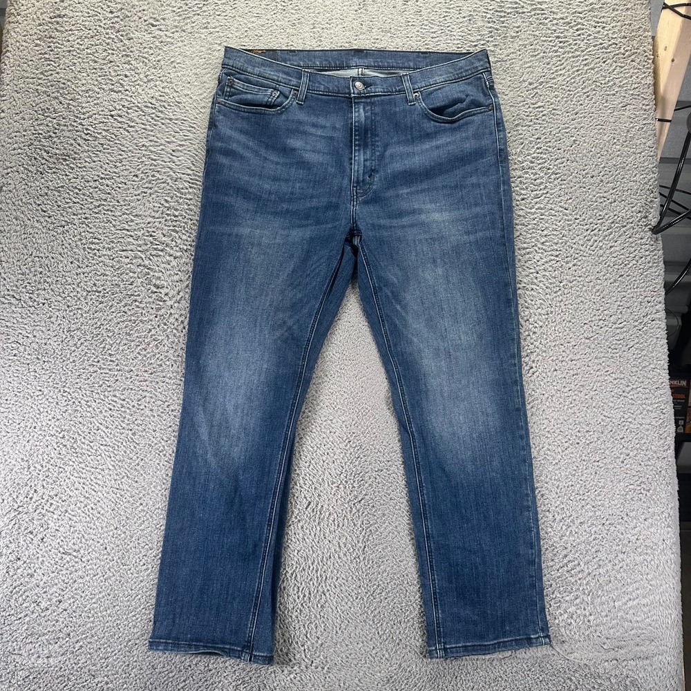 Levi's 541 Jeans Men's 38x32 Blue Cotton Denim Straight Utility Workwear Faded